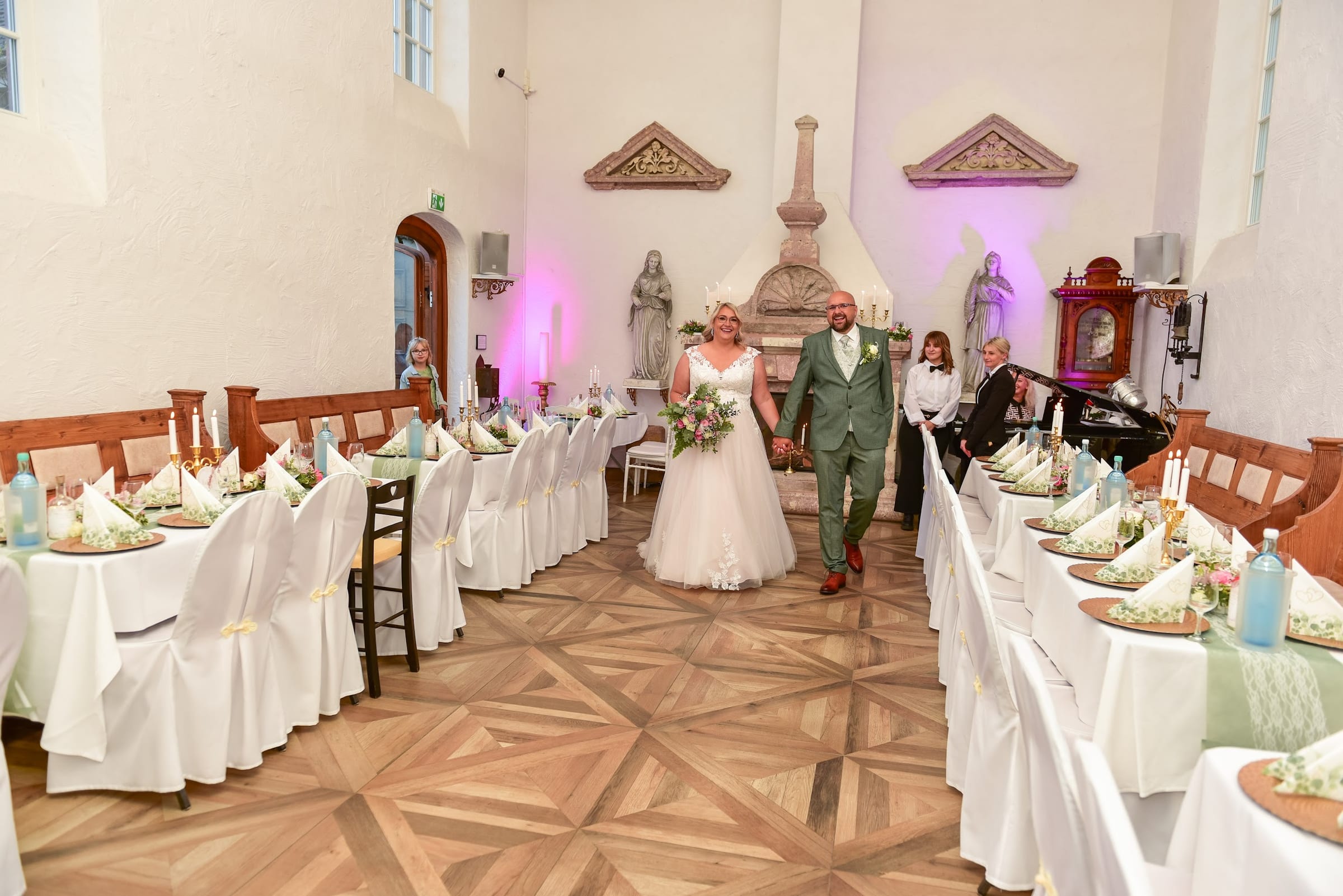 Die Festscheune der Hochzeitskapelle Callenberg